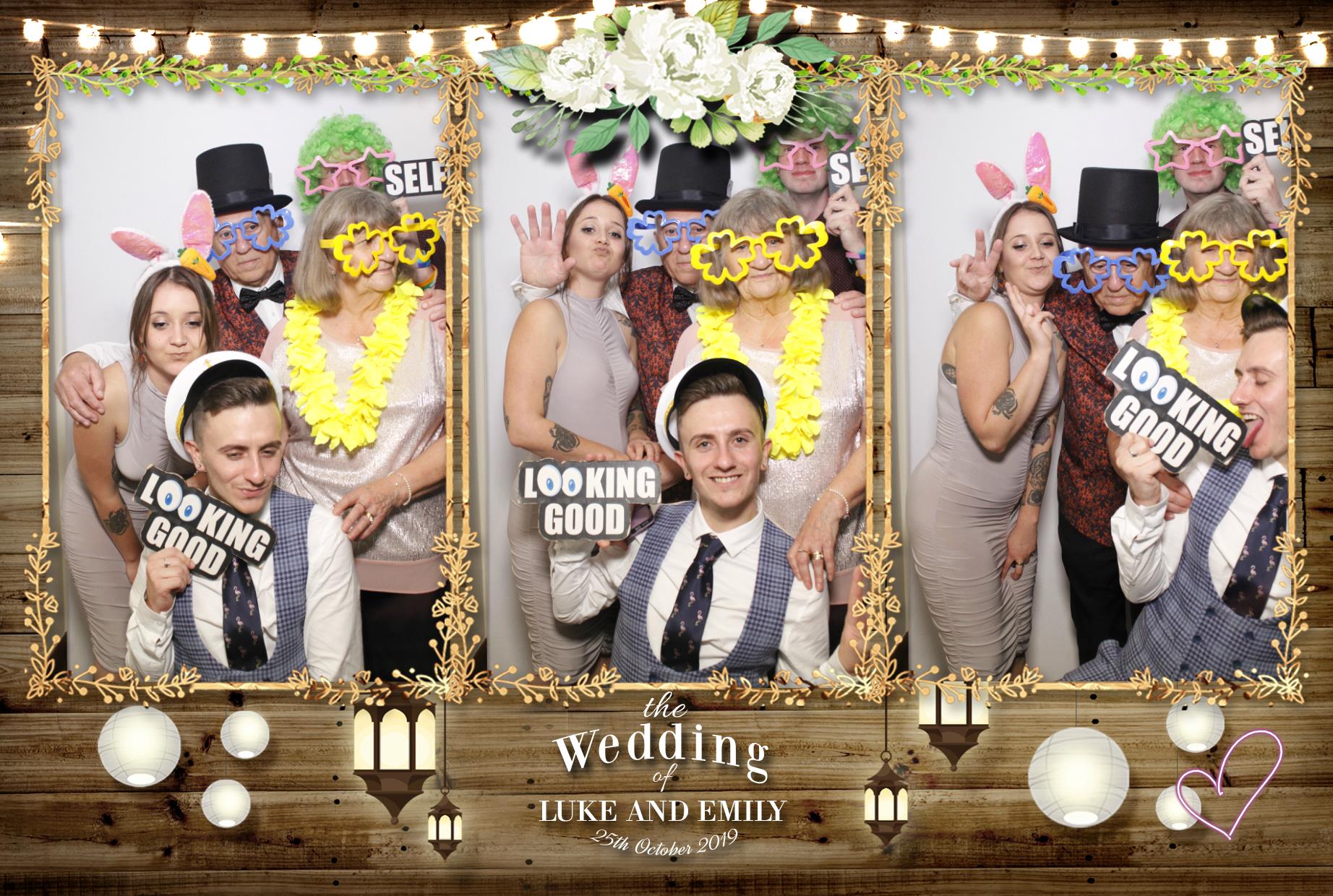 Luke & Emily's Wedding | View more photos from the event at gallery.myphotoboothexperience.co.uk/u/MyPhotoBoothExperienceLtd/Luke-Emilys-Wedding